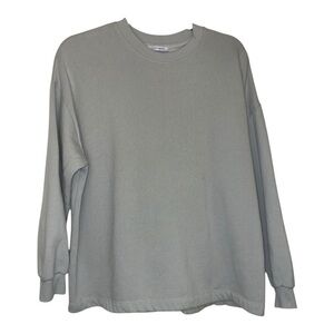 Zara Women's Gray Sweatshirt